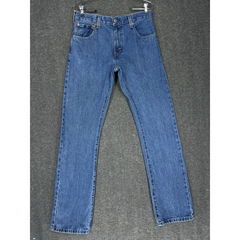 Levis 517 Jeans Mens 30x34 Blue Denim Boot Cut Cowboy Western 100% Cotton